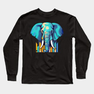 Elephant Art Long Sleeve T-Shirt